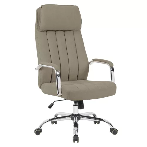 Irodai szék, bézs/króm, JODY