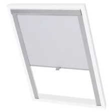 vidaXL fehér sötétítő roló P06/406