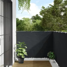   vidaXL antracitszürke oxford-szövet erkélyparaván 120 x 400 cm
