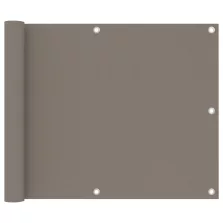   vidaXL tópszínű oxford-szövet erkélyparaván 75 x 300 cm