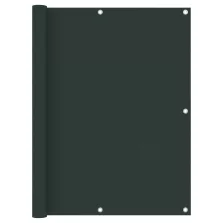   vidaXL sötétzöld oxford-szövet erkélyparaván 120 x 500 cm