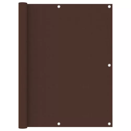 vidaXL barna oxford-szövet erkélyparaván 120 x 600 cm