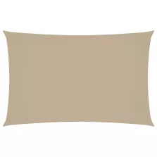   vidaXL bézs téglalap alakú oxford-szövet napvitorla 5 x 8 m