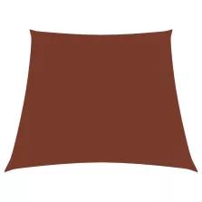   vidaXL terrakotta trapéz alakú oxford-szövet napvitorla 2/4 x 3 m