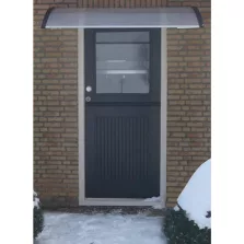 vidaXL Napernyő Ezüst Műanyag