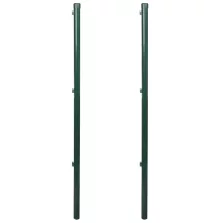 vidaXL 2 db kerítésoszlop 115 cm