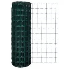 vidaXL Euro Fence zöld acélkerítés 10 x 1,2 m
