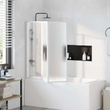   Zuhany kádparaván Fal 117 x 120 cm 3 panelek összecsukható
