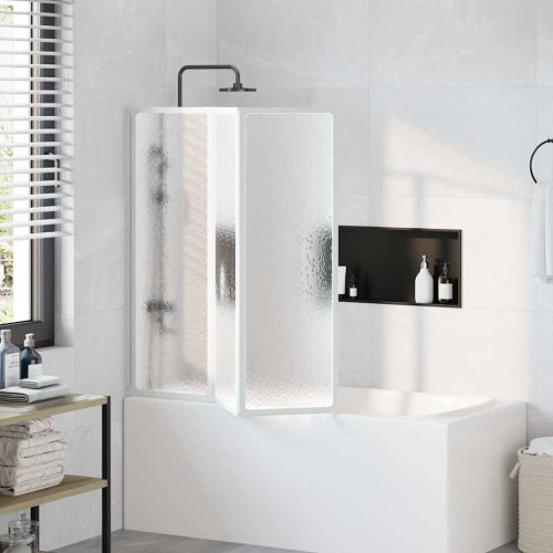 Zuhany kádparaván Fal 117 x 120 cm 3 panelek összecsukható