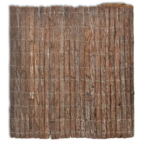 vidaXL fakéreg kerítés 400 x 100 cm