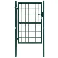 vidaXL zöld acél kerítéskapu 100 x 200 cm