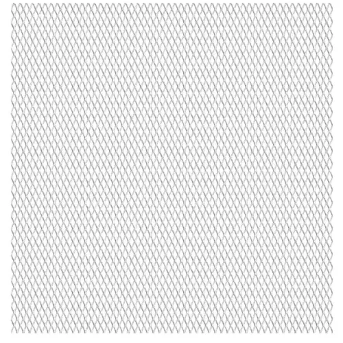 vidaXL rozsdamentes acél kerti drótkerítés 50 x 50 cm 30 x 17 x 2,5 mm