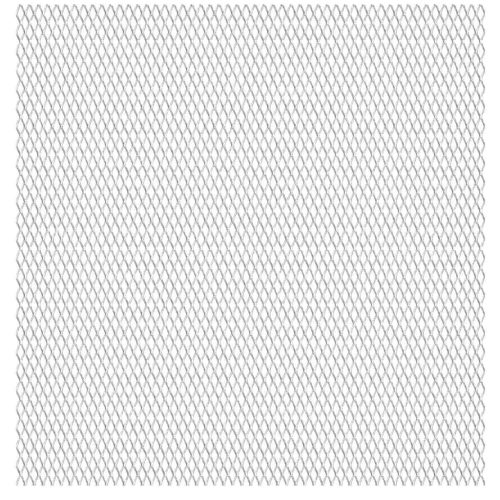 vidaXL rozsdamentes acél kerti drótkerítés 100 x 85 cm 45 x 20 x 4 mm