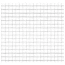   vidaXL krimpelt rozsdamentes acél kerti drótkerítés 50x50cm 11x11x2mm