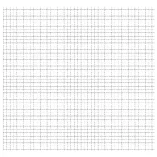   vidaXL krimpelt rozsdamentes acél drótkerítés 50x50 cm 21x21x2,5 mm