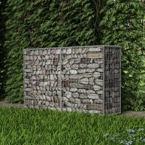 vidaXL horganyzott acél gabion kosár 150 x 50 x 100 cm