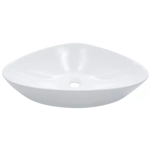 vidaXL fehér kerámia mosdókagyló 58,5 x 39 x 14 cm