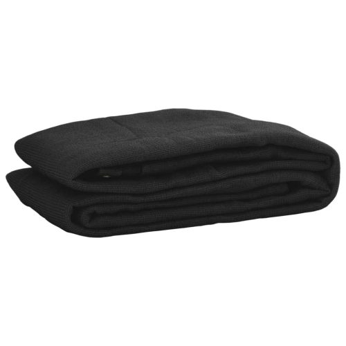 vidaXL fekete HDPE pótkocsiháló 2 x 3 m