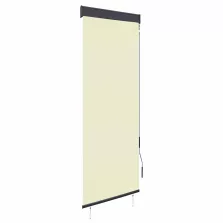 vidaXL krémszínű kültéri roló 60 x 250 cm