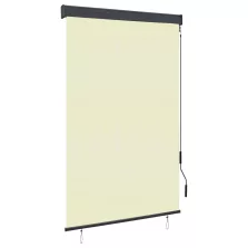 vidaXL krémszínű kültéri roló 120 x 250 cm