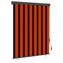 vidaXL narancssárga és barna kültéri roló 140 x 250 cm