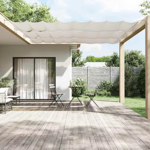 vidaXL fehér oxford-szövet függőleges napellenző 180 x 1200 cm