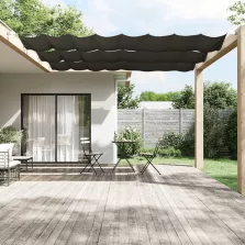   vidaXL antracitszürke oxford-szövet függőleges napellenző 100x1000 cm