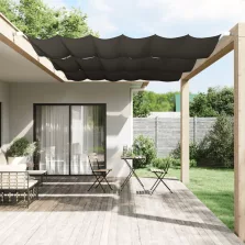   vidaXL antracitszürke oxford-szövet függőleges napellenző 140x270 cm