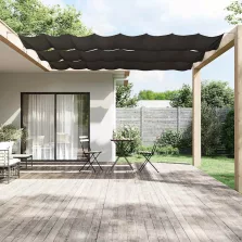   vidaXL antracitszürke oxford-szövet függőleges napellenző 180x1000 cm