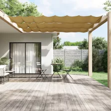   vidaXL bézs oxford-szövet függőleges napellenző 60 x 1200 cm