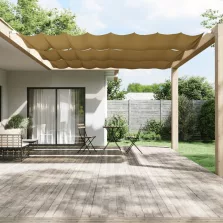   vidaXL bézs oxford-szövet függőleges napellenző 140 x 1200 cm
