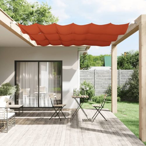 vidaXL terrakotta oxford-szövet függőleges napellenző 60 x 270 cm