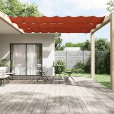   vidaXL terrakotta oxford-szövet függőleges napellenző 100 x 800 cm