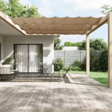   vidaXL bézs oxford-szövet függőleges napellenző 180x1000 cm