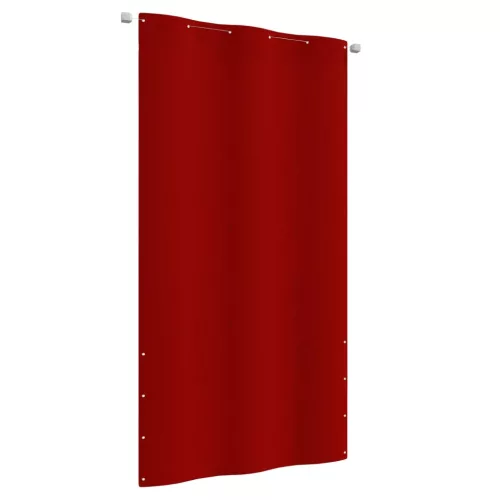 vidaXL piros oxford-szövet erkélyparaván 120 x 240 cm
