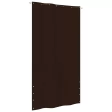 vidaXL barna oxford-szövet erkélyparaván 140 x 240 cm
