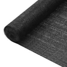   vidaXL fekete HDPE belátásgátló háló 1,5 x 25 m 75 g/m²