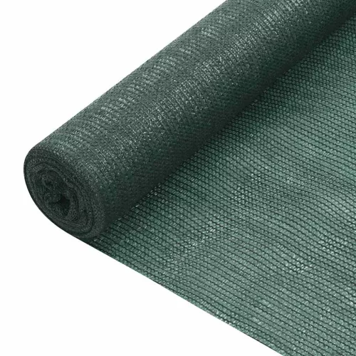 vidaXL zöld HDPE belátásgátló háló 2 x 50 m 75 g/m²
