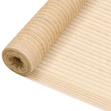   vidaXL bézs HDPE belátásgátló háló 1,5 x 10 m 75 g/m²