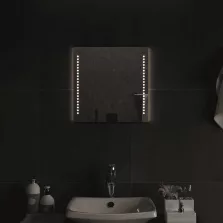 vidaXL LED-es fürdőszobatükör 40x40 cm