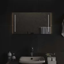 vidaXL LED-es fürdőszobatükör 70x40 cm