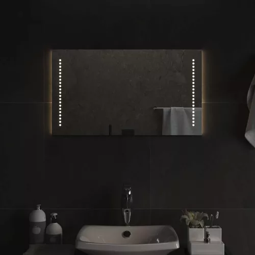 vidaXL LED-es fürdőszobatükör 70x40 cm