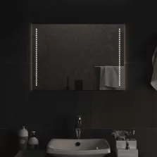 vidaXL LED-es fürdőszobatükör 70x50 cm