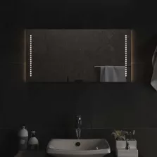 vidaXL LED-es fürdőszobatükör 80 x 40 cm