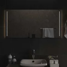 vidaXL LED-es fürdőszobatükör 100x50 cm