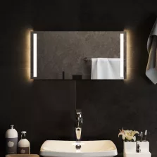 vidaXL LED-es fürdőszobatükör 60x30 cm