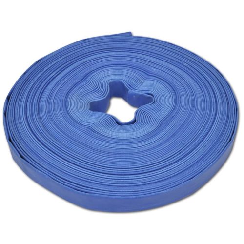 vidaXL lapos PVC tömlő 100 m 1"