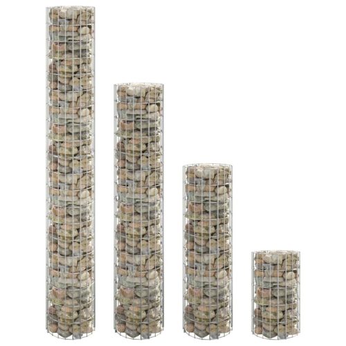 vidaXL 4 db kör alakú gabion magaságyás Ø30 x 50 / 100 / 150 / 200 cm