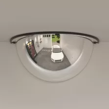   vidaXL 2 db félköríves akril közlekedési tükör Ø30 cm