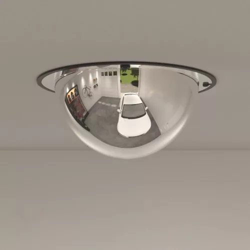 vidaXL teljes kupolás közlekedési tükör Ø40 cm akril